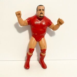 Vintage WWE WWF Wrestling Superstar Rubber Action Figure Nikolai Volkoff 1984